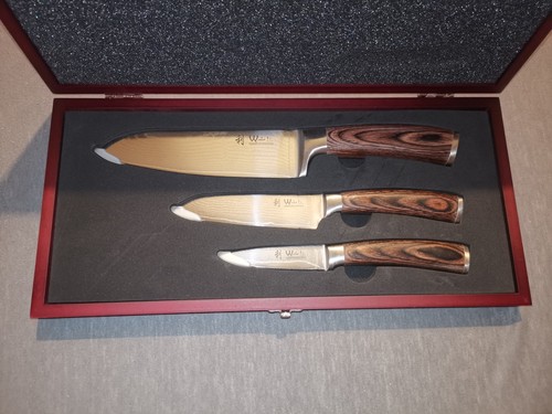 Damastmesser kochmesser wako - damastmesser,