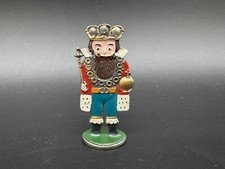 KÜHN Zinn Zinnfigur König handbemalt Vintage