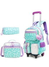 Htgroce 3Pcs Kinder Trolley