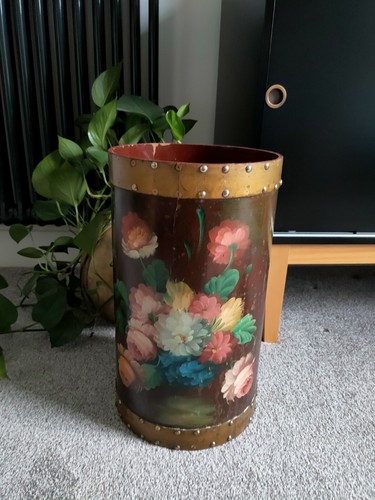 Vintage volkskunst handbemalt - vintage,