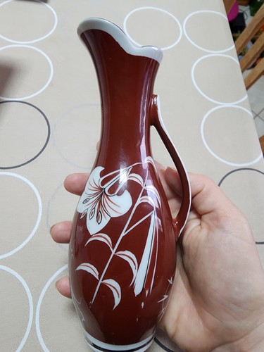 Porzellan vase vintage - vase, vintage,17,5