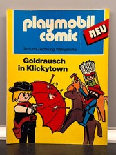 PLAYMOBIL KLICKY COMIC SELTEN KARTONUMSCHLAG 70ER