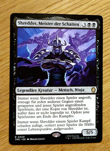 Mtg magic shredder meister - shredder,,