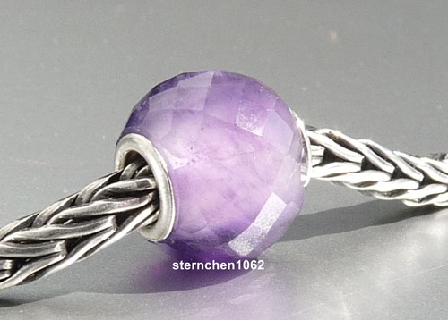 Trollbeads runder amethyst - runder,
