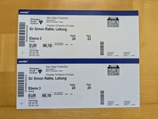 2 Tickets Alte Oper Frankfurt