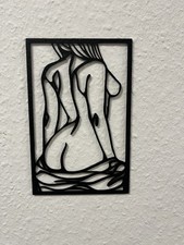 Frau Akt Nude Bild Deko Erotik