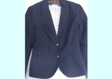 ☀️ wie neu: Blazer ☀️ Gr. 34 / XS/S, blau, goldfarbene Details, Esprit, military