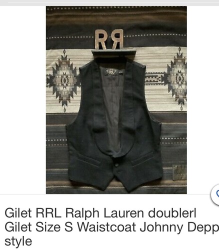 Weste waiscoat ralph - weste,
