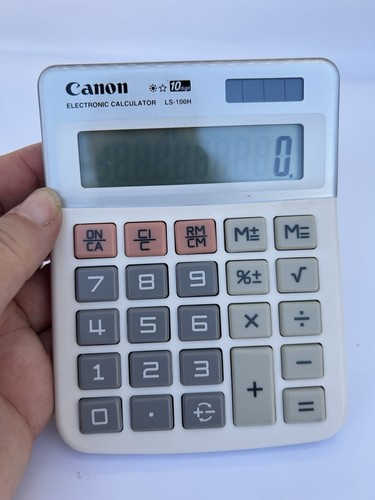 Canon taschenrechner 100h - taschenrechner, ls-100h