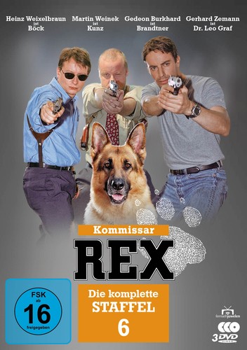 Kommissar rex die komplette - kommissar,