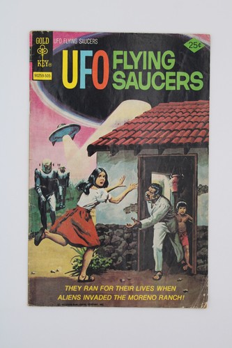 Ufo flying saucers - -, gold