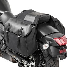 Satteltaschen / Seitentaschen Motorrad SC3 Canvas 18L sw gebraucht