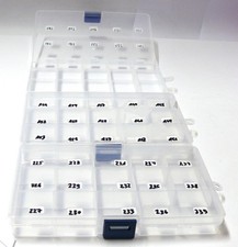  VP42 / 3 Sortimentskasten 15 Fächer, 17,3x9,6x2,2 cm - klar transparent