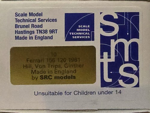 Smts kit ferrari 156 120 - 1/43,