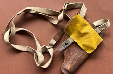 Alte Leder Pistolen Tasche