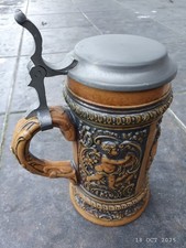 Bierkrug, Reliefkrug  mit