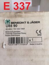 BENEDIKT & JÄGER U 85 90 Motorschutzrelais 60-90A /YD 104-156A