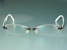 Rahmenlose Brille in Orgreen Etui mit Wechselbügel Switch it by BE! Change Me