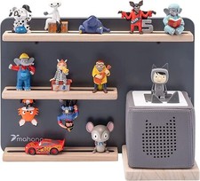 Tonie Magnet Wand Regal grau Kinderregal Aufbewahrung Hörfiguren Toni-Box 2678