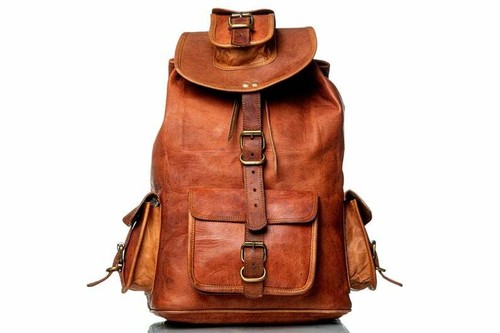 Echter leder city bag - leder,