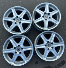 4x gebrauchte Alufelgen PLW 8x17 ET35 5x114,3 KBA 47471 +RDKS Sensoren