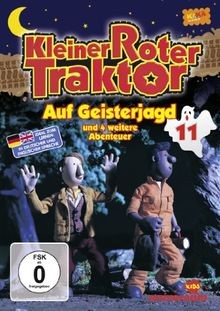 Kleiner roter traktor auf - roter,