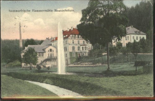 Neunzehnhain hammermühle - hammermühle, x