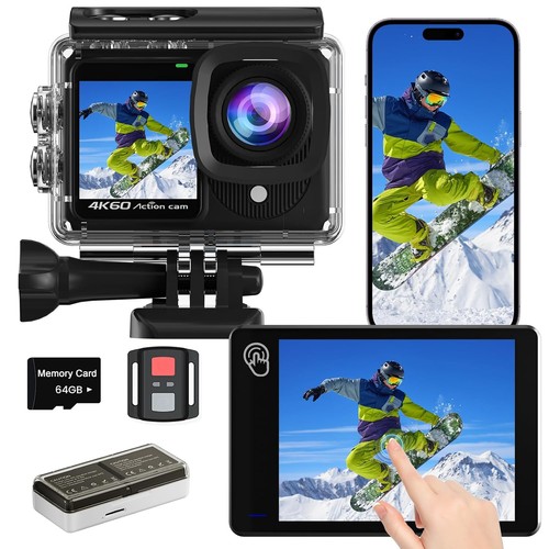 4k60fps actionkamera mit - 4k60fps,