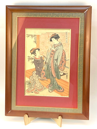 Vintage japanischer ukiyo - japanischer, ukiyo-e