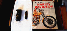 Harley Davidson Messer mit Etui und Buch "A Way of Life"
