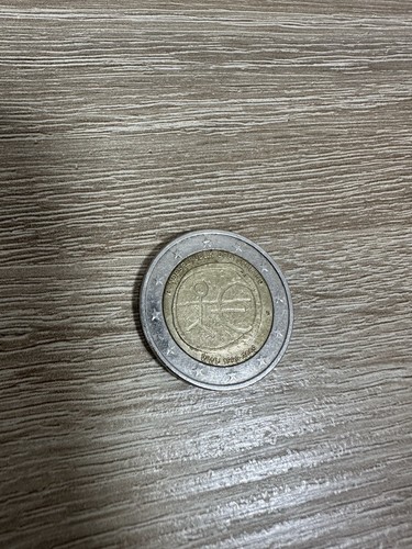 Euro münze strichmännchen - 2,