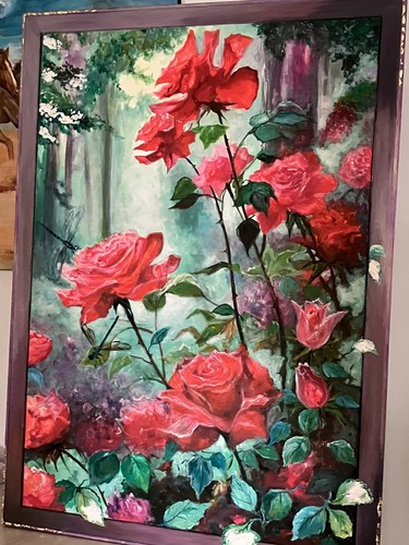 Acryl bild handgemalt unikat - acryl,