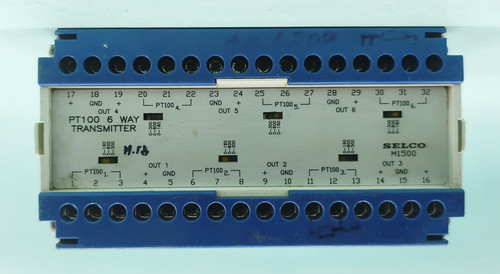 Selco pt100 m1500 - m1500, 6-wege