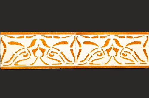 Jugendstil kachel bordüre - jugendstil,