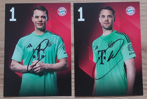 Manuel neuer signiert - manuel,