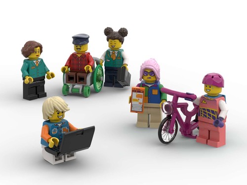 Lego city minifiguren zug - minifiguren, i