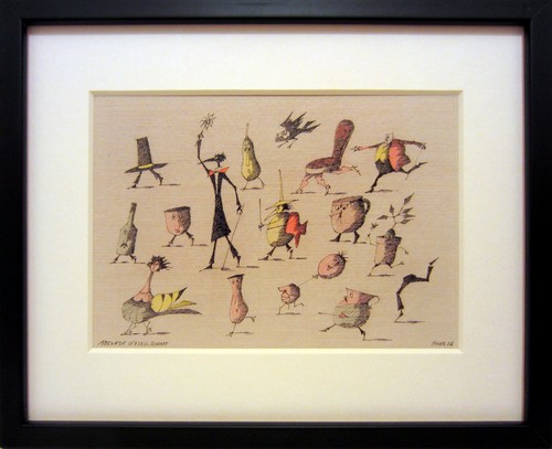 Paul flora druck absurde - flora ,