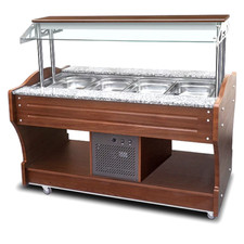 kaltes buffet mit Kühlung