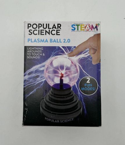 Popular science plasma - science, ball