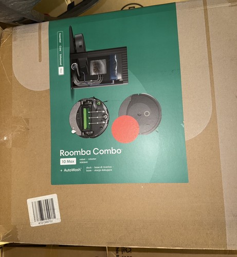 Irobot roomba combo - 10, max