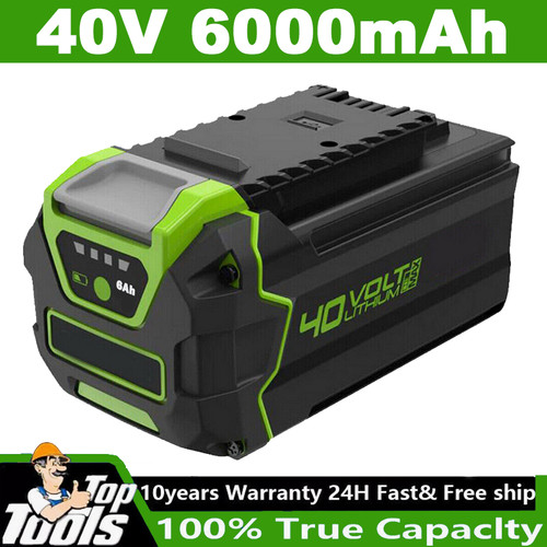 40v 0ah für greenworks - 40v, 6,0ah
