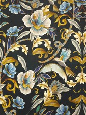 Majestic Bird Floral Slinky Rayon Jersey * Farm Rio * Stoff