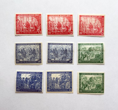 Briefmarken leipziger messe - briefmarken,