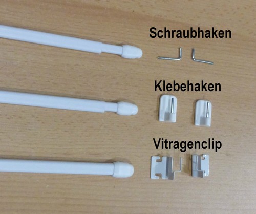 Vitragenstange scheibenstange - vitragenstange,