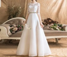 UK Organza weiß elfenbein