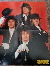 A2 POSTER SMOKIE & Humphrey Bogart  57 cm x 44 cm- Freizeit Magazin-70er Jahre