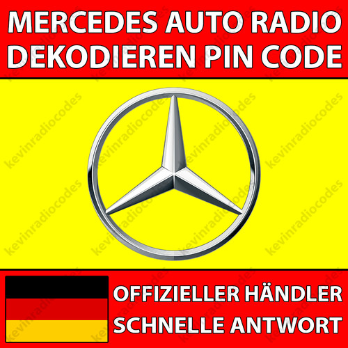 Mercedes radio dekodieren - radio,