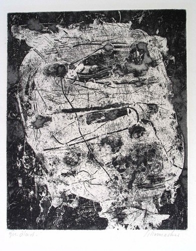 Emil schumacher radierung - emil,
