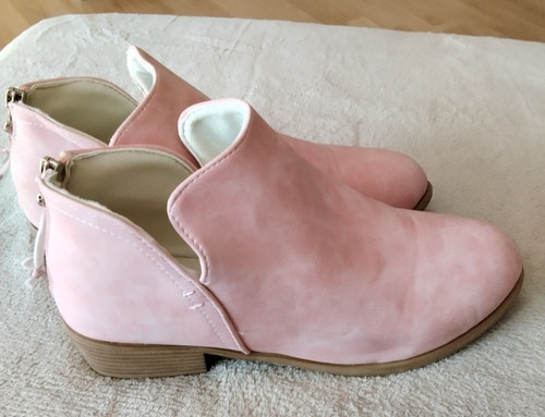 Rosa damen stiefeletten - rosa,