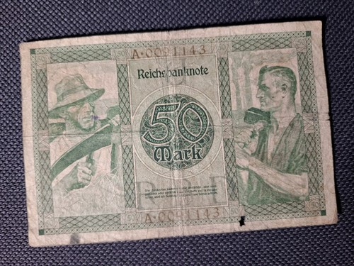 Banknote deutschland deutsches - banknote,